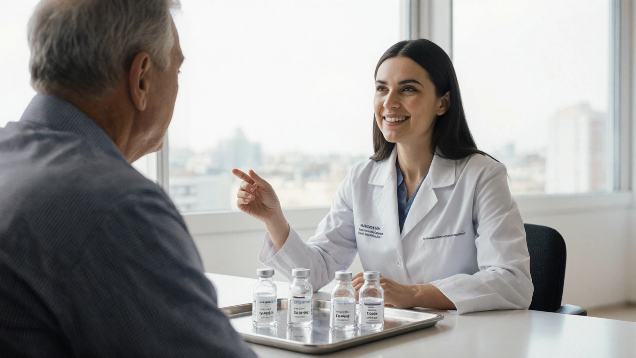 Amikacina vs alternativas: comparación de inyecciones antibióticas