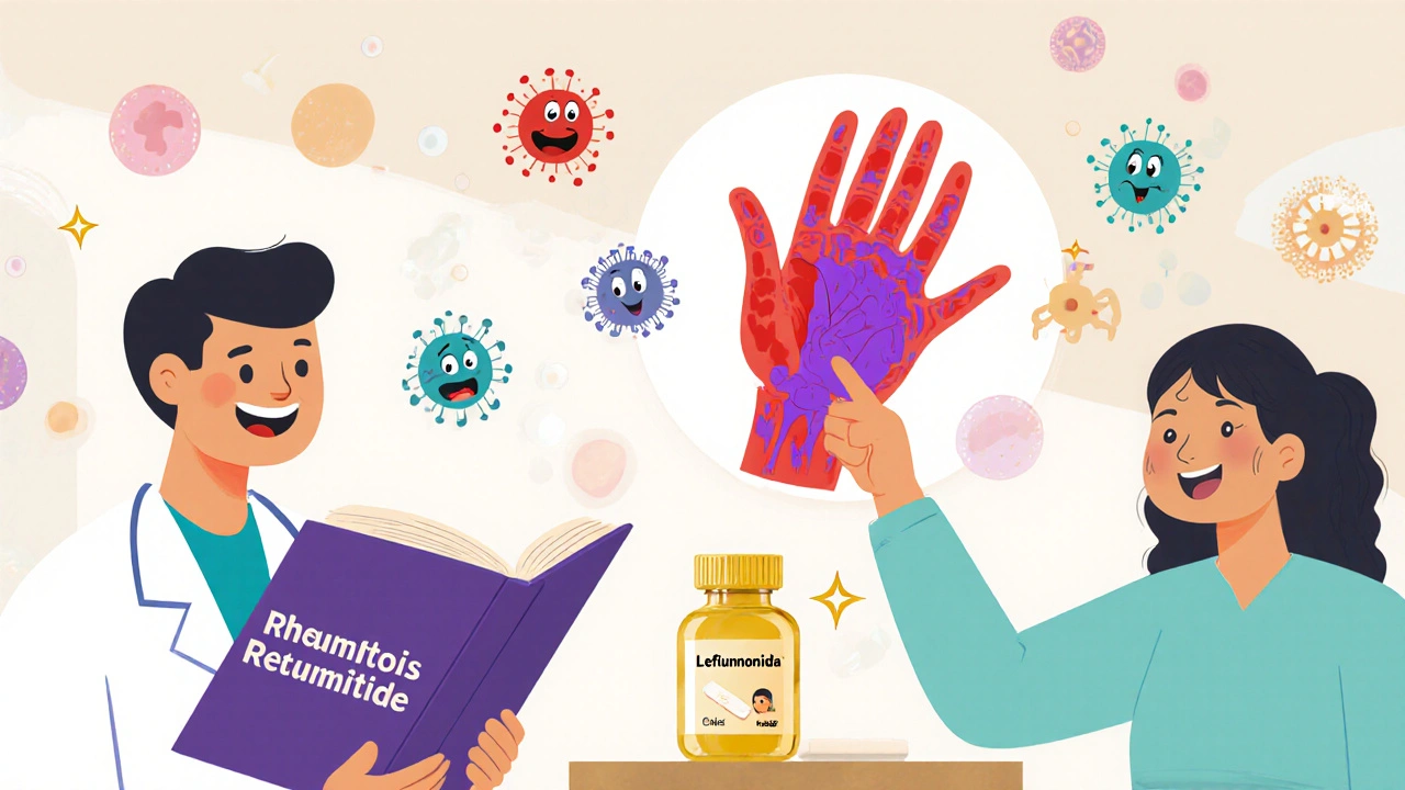 Leflunomida: beneficios clave en el tratamiento de la artritis reumatoide