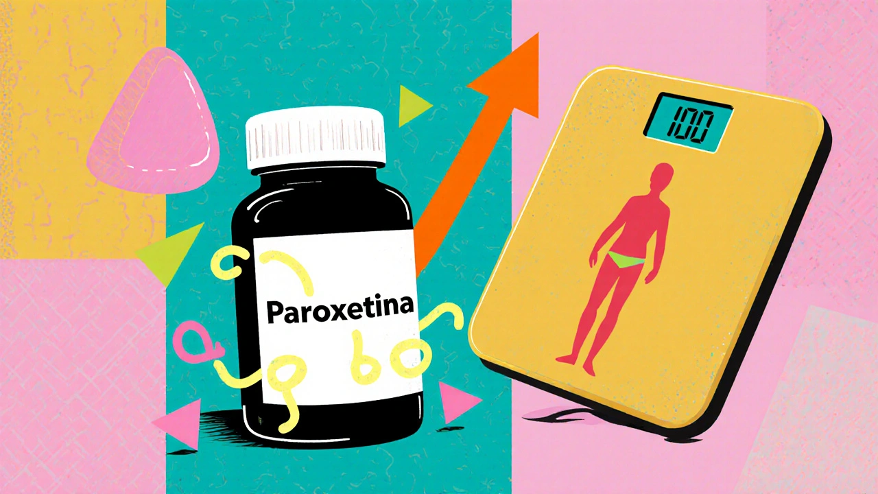 Paroxetina y aumento de peso: cómo controlar los efectos metabólicos