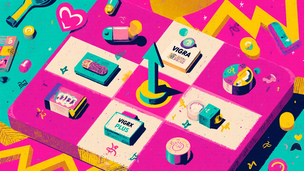 Compare Penisole con otras alternativas para el rendimiento masculino