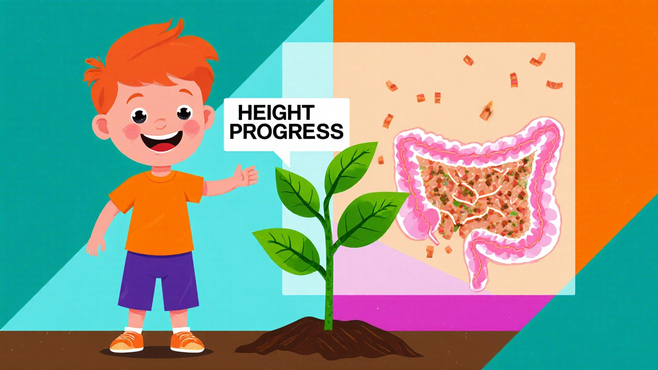 Enfermedad Celíaca en Niños: Crecimiento, Pruebas y Adhesión a la Dieta