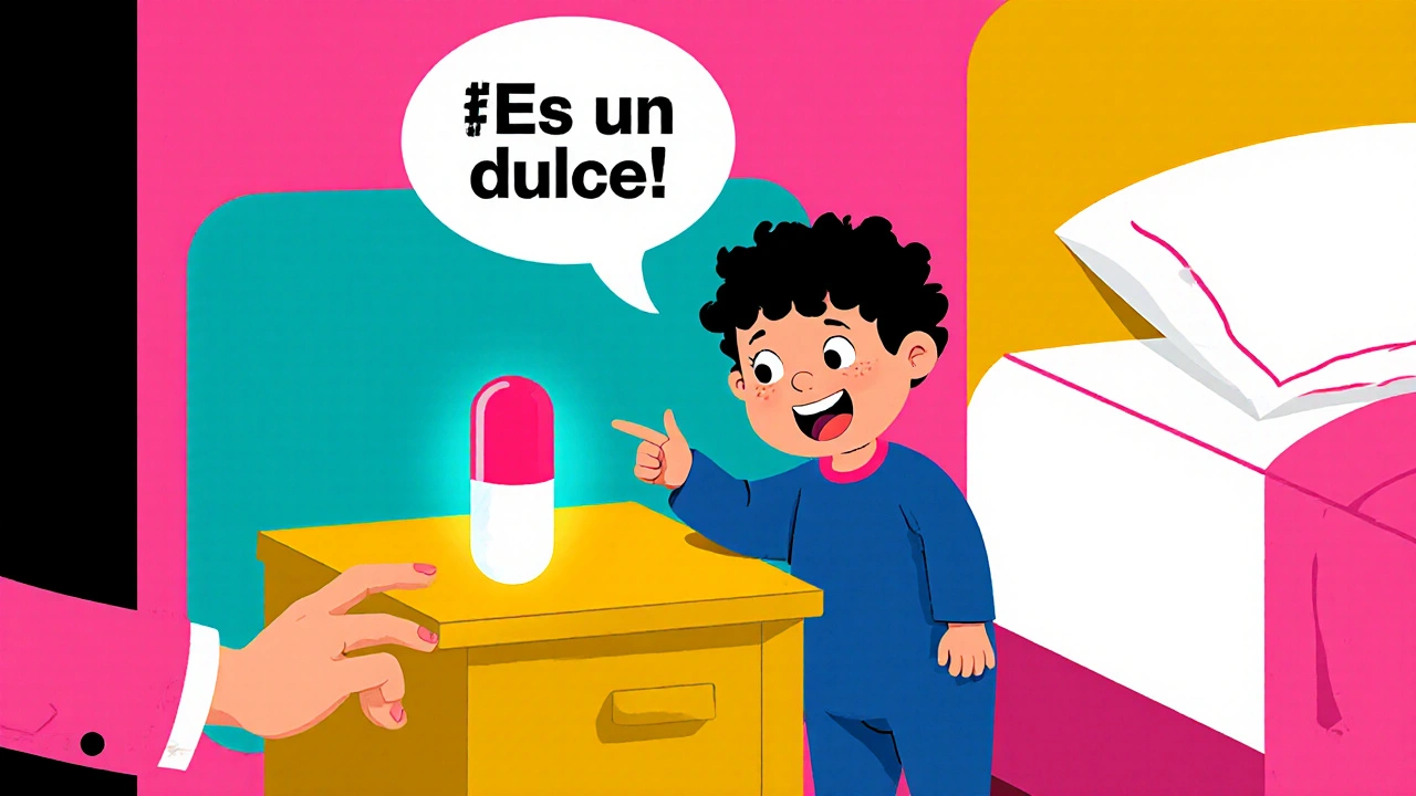 Enseñar a los niños sobre la seguridad de los medicamentos en casa y en la escuela