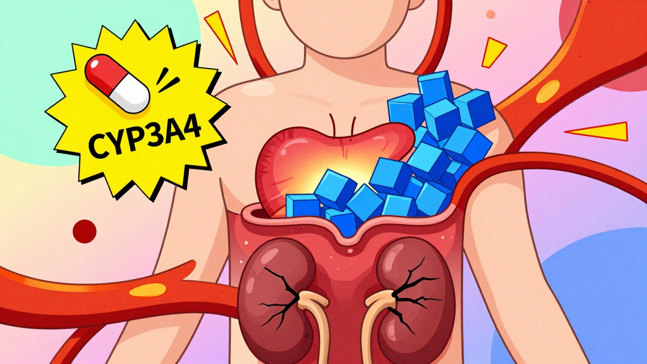 Azoles con Tacrolimus: Picos de Nivel y Nefrotoxicidad en Pacientes Trasplantados