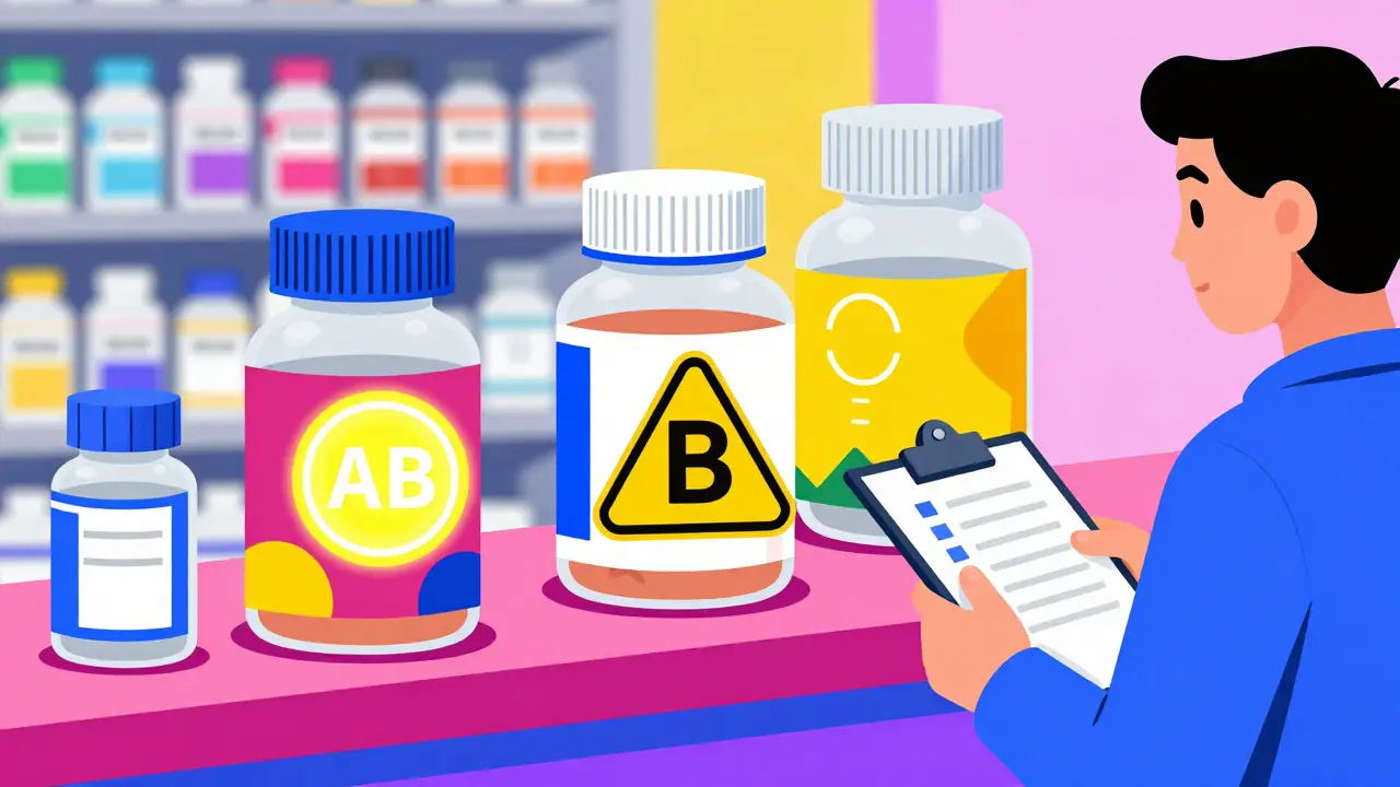 Cómo elegir entre múltiples genéricos para la misma medicina