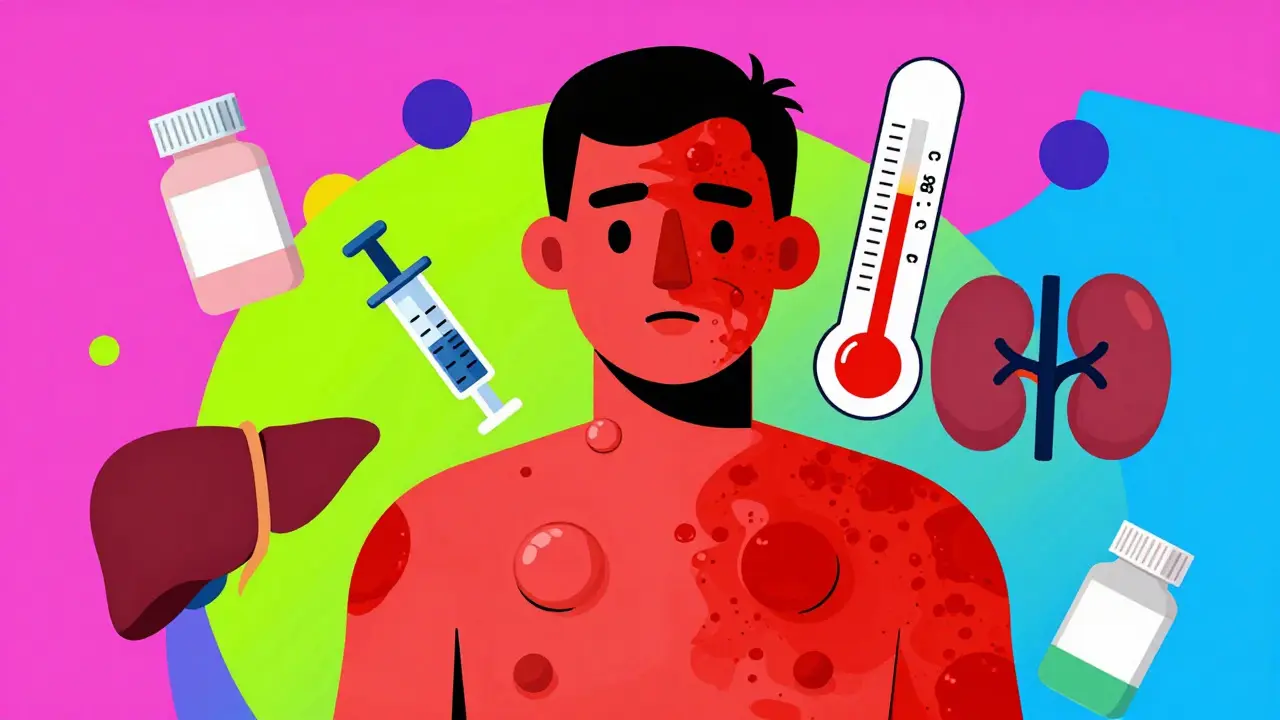 Reacción DRESS: Todo lo que necesitas saber sobre esta reacción medicamentosa grave