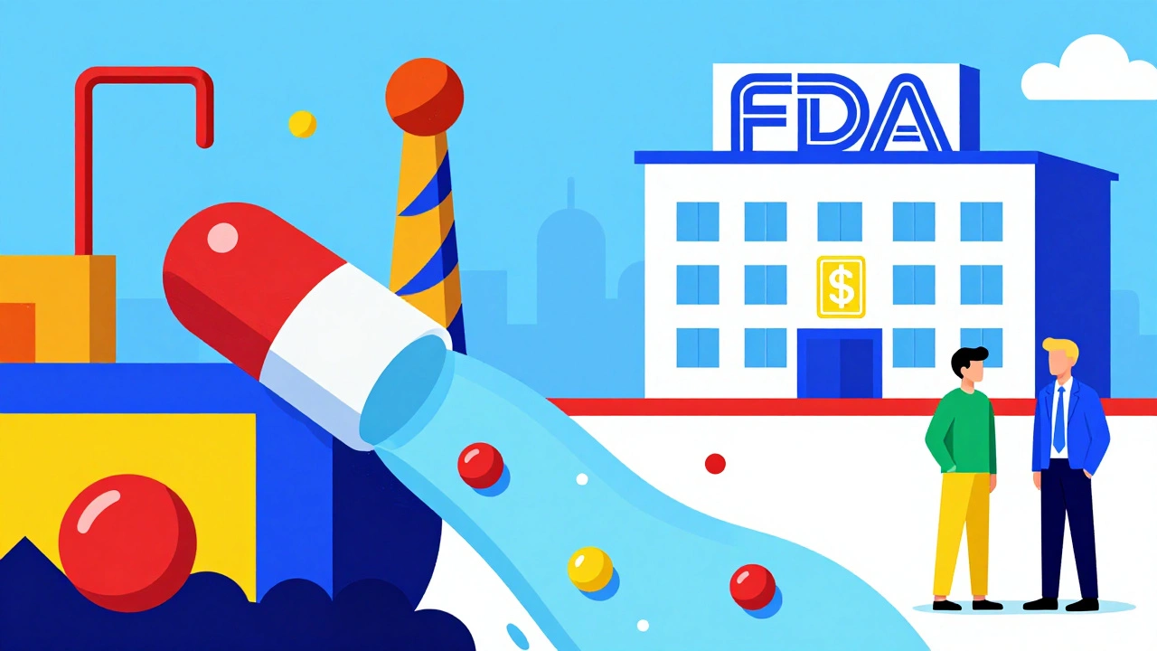 Tarifas para medicamentos genéricos: cómo financian la revisión de la FDA