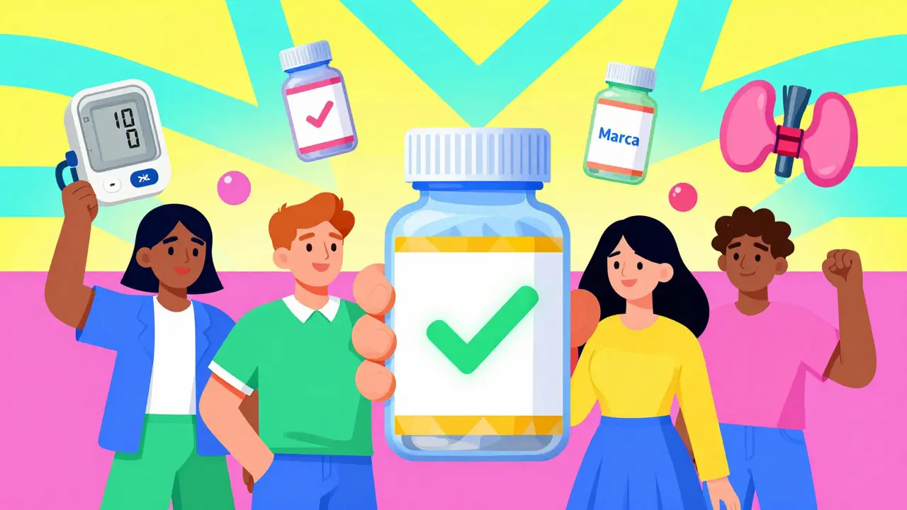 Condiciones crónicas: adaptarse a medicamentos genéricos de mantenimiento