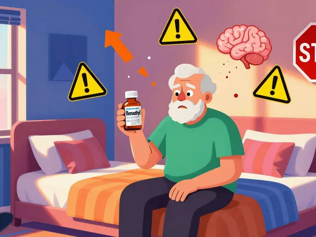 Antihistamínicos en personas mayores: mayor sensibilidad y confusión