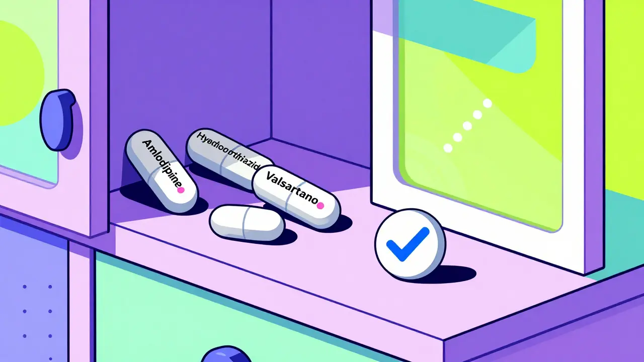 Combinaciones de facto: tomar genéricos separados en lugar de combinaciones de dosis fija (FDC)