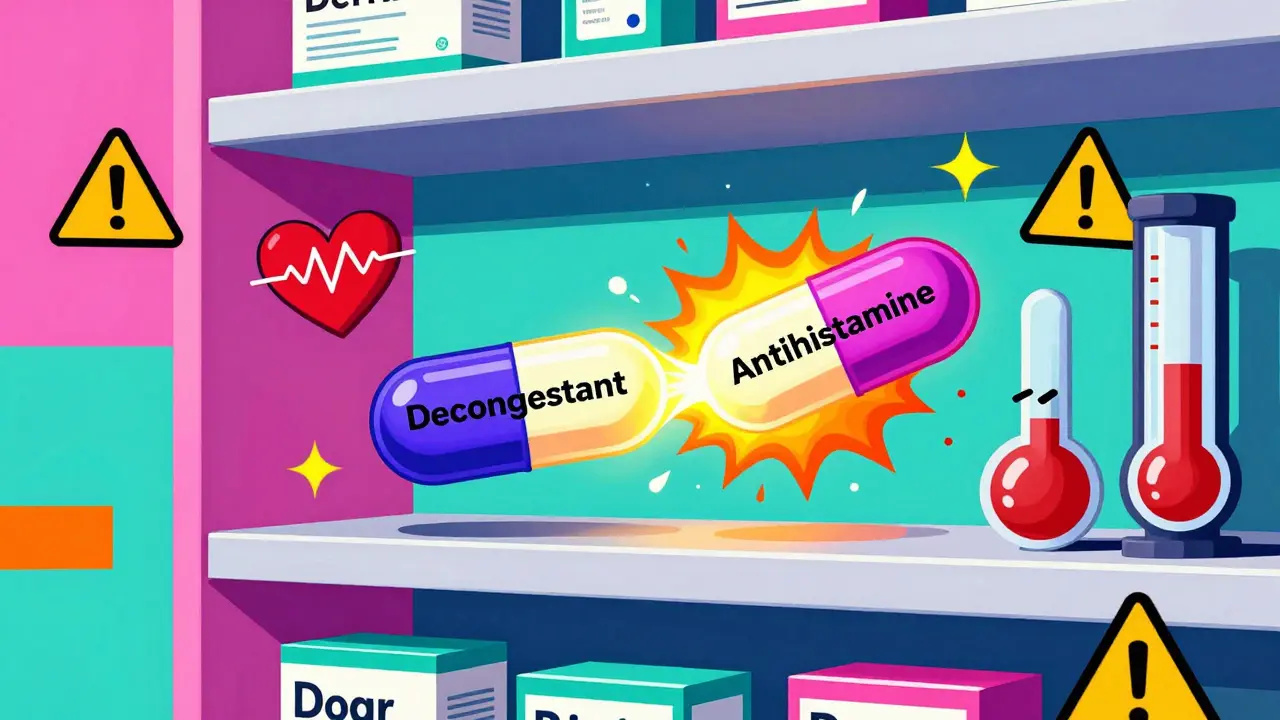 Decongestantes con Antihistamínicos: Riesgos de Combinarlos