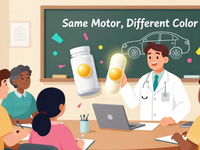 Presentaciones de salud comunitaria: recursos educativos públicos sobre medicamentos genéricos