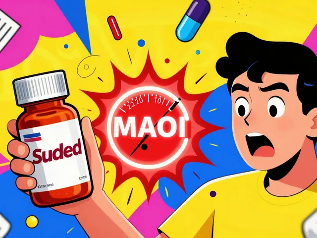 MAOIs y medicinas de venta libre para resfriados: riesgo de crisis hipertensiva y síndrome serotonínico