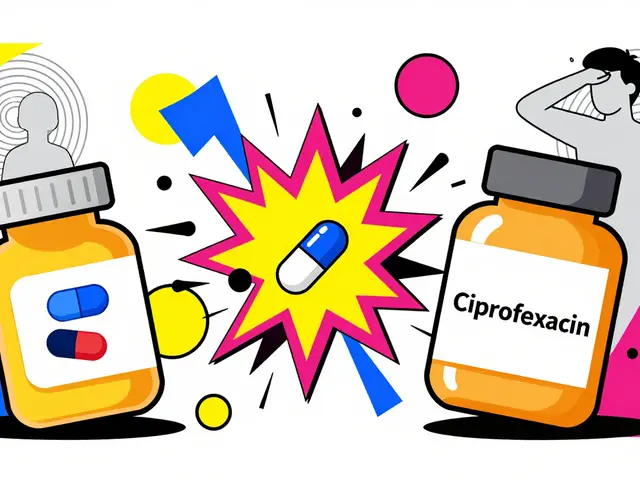 Interacción Tizanidina y Ciprofloxacina: Hipotensión Severa y Sedación