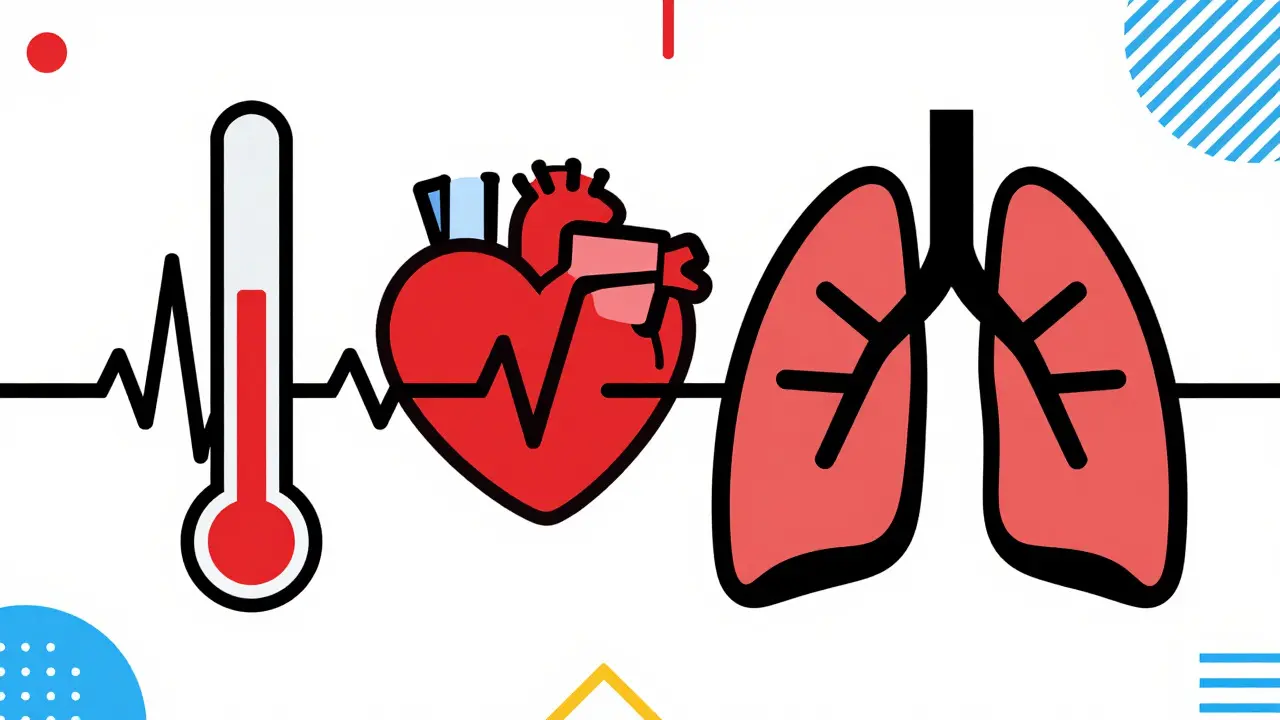 Iconos abstractos de signos vitales en estilo diseño Memphis